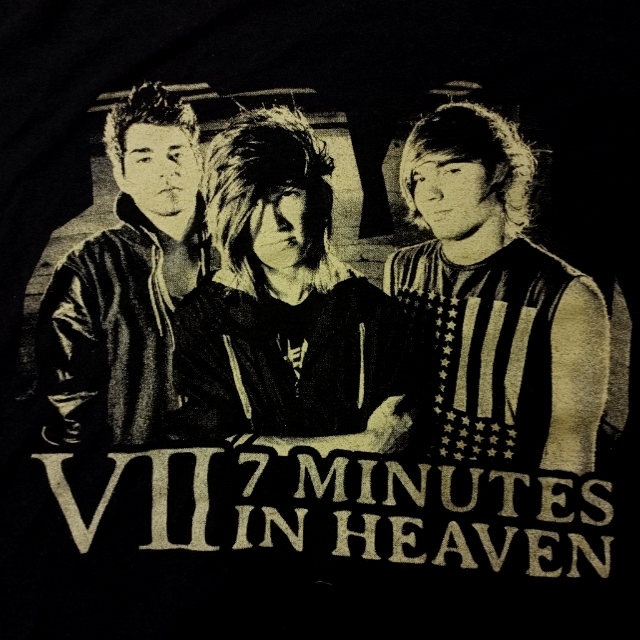 7 Minutes In Heaven Concert TShirt 7 Minutes In Heaven Concert TShirt
